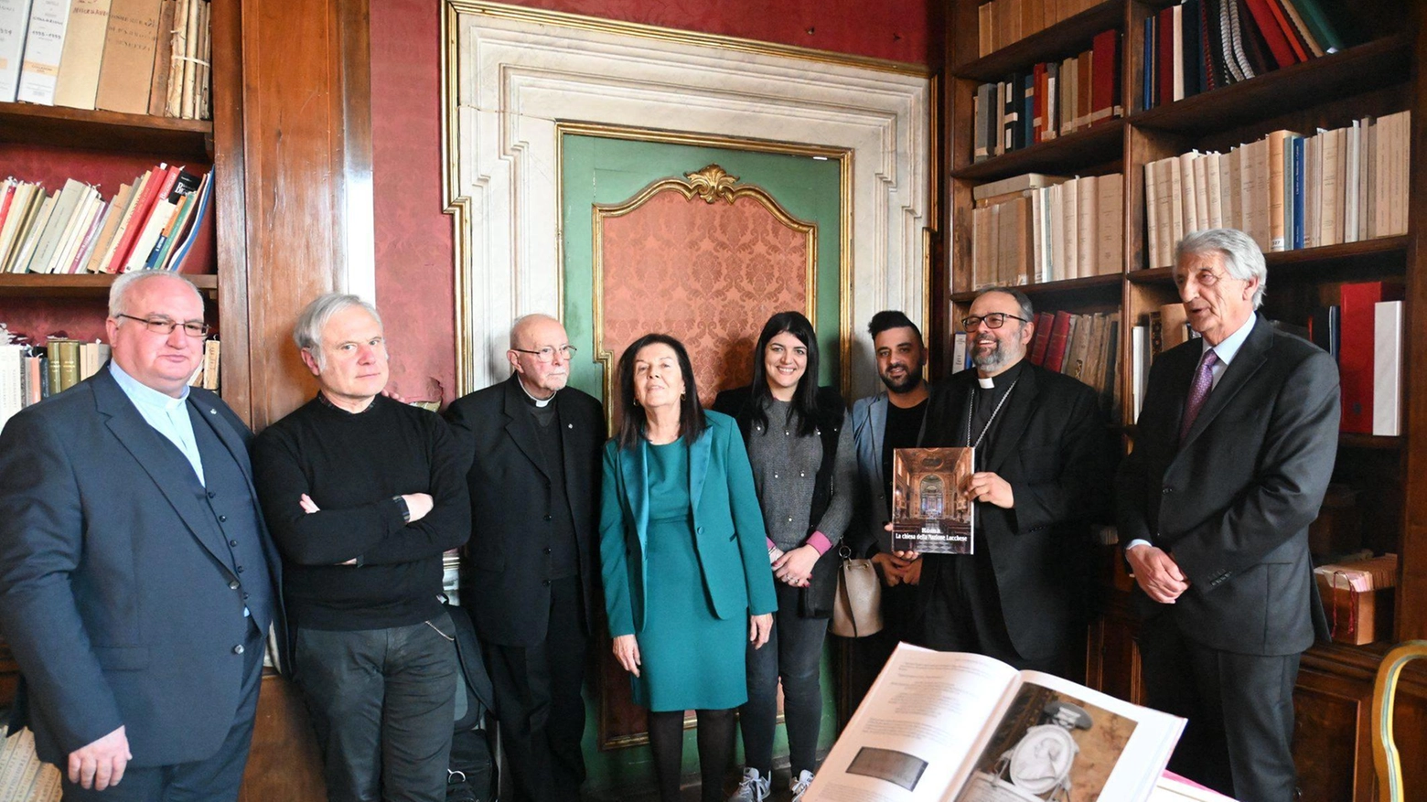 "Roma – La chiesa della Nazione Lucchese" Successo per la presentazione del volume "Roma – La chiesa della Nazione Lucchese" Successo per la presentazione del volume