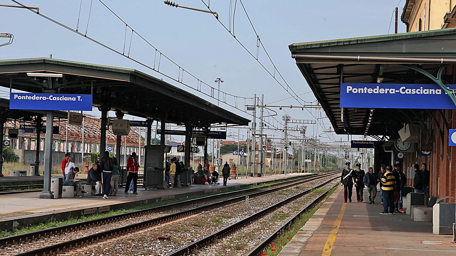 La stazione Fs di Pontedera (foto Germogli)