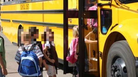 Uno scuolabus (foto repertorio) Uno scuolabus (foto repertorio)