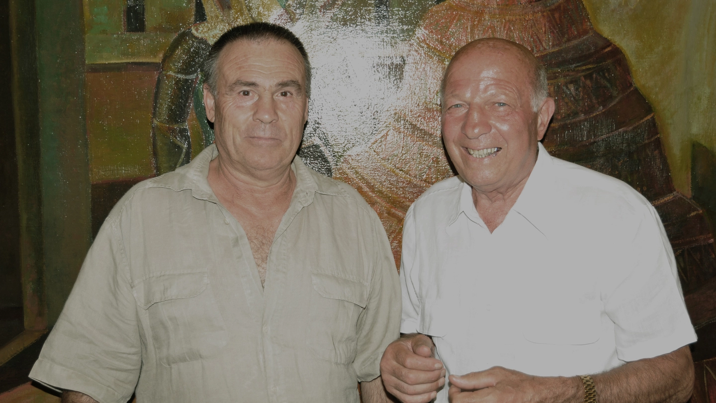 Giancarlo Barabotti e Alessandro Mazzinghi, entrambi pontederesi e campioni nella boxe Giancarlo Barabotti e Alessandro Mazzinghi, entrambi pontederesi e campioni nella boxe