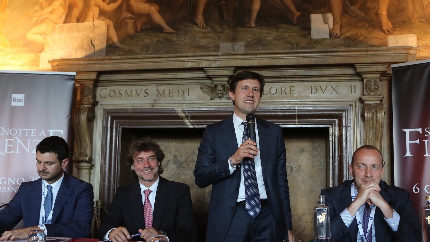 La presentazione di "Stanotte a Firenze" (foto Marco Mori/New Pressphoto)