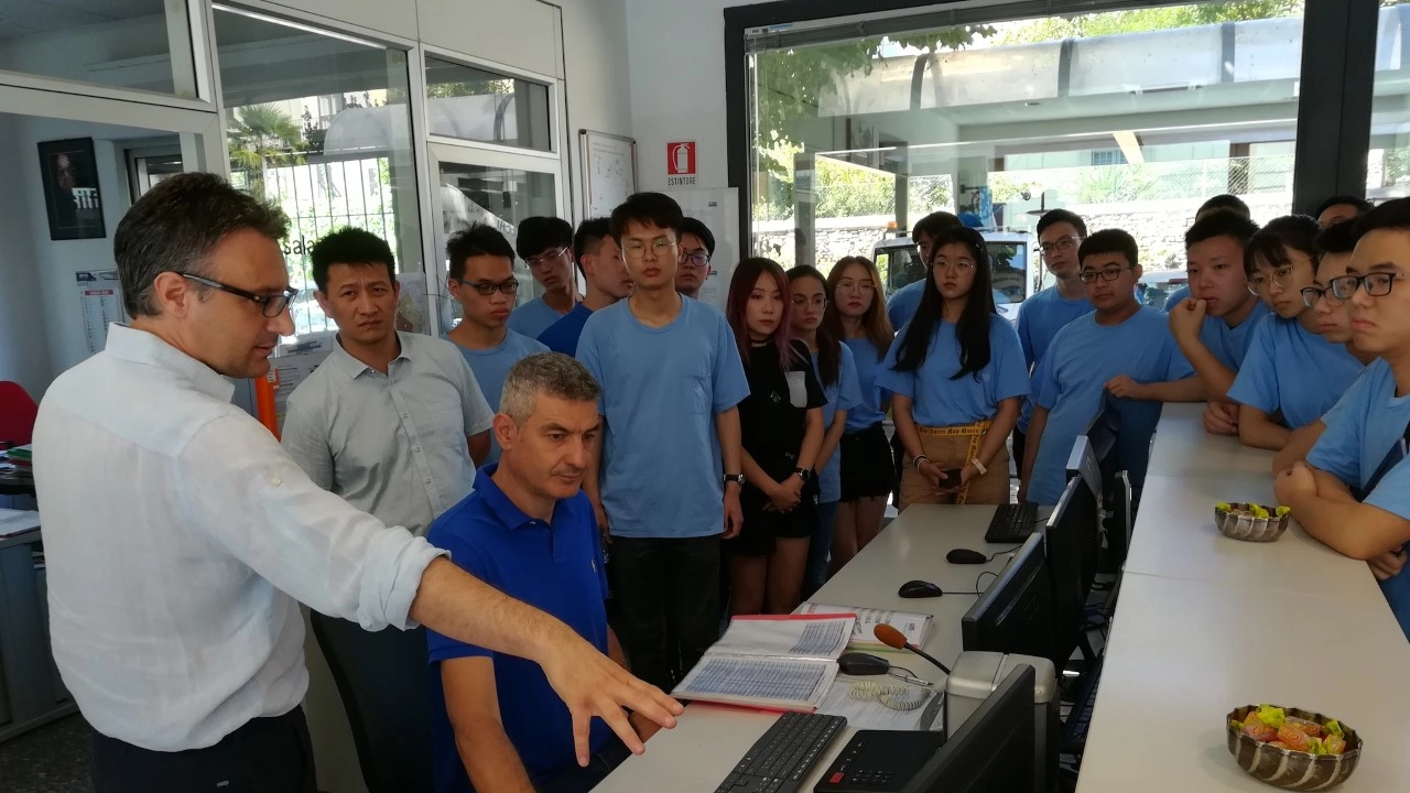 Studenti e docenti della Tongji University di Shanghai hanno fatto visita alla Silfi