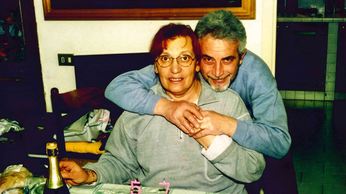 Maria Pia Becchetti  con il marito Pierluigi Bazzurri