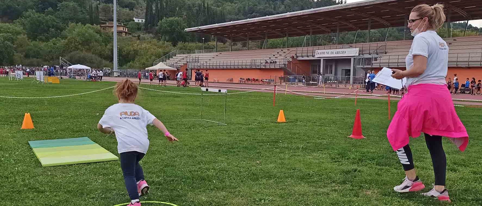 La società aretina ha strutturato un ciclo di iniziative per genitori e figli dal titolo “Alga Family Day”