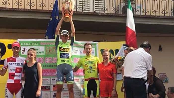 Il podio dell’edizione 2017 vinta da Andrea Montagnoli