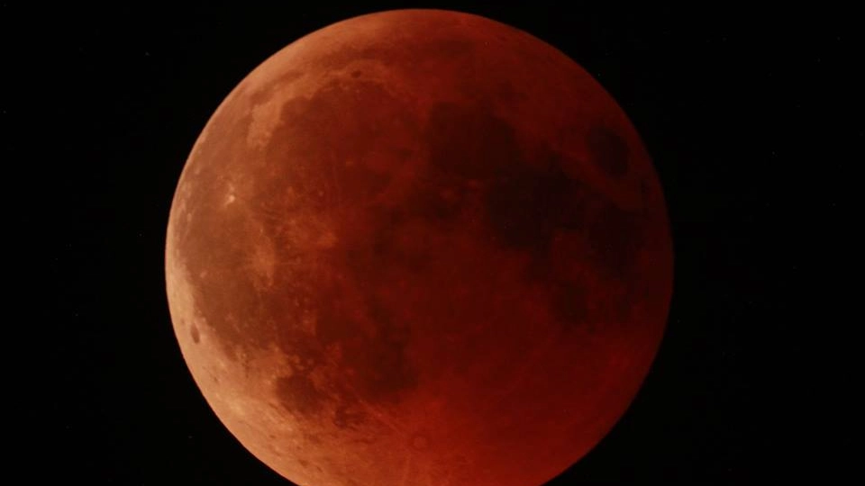 L'eclissi fotografata dall'osservatorio di Pian dei Termini