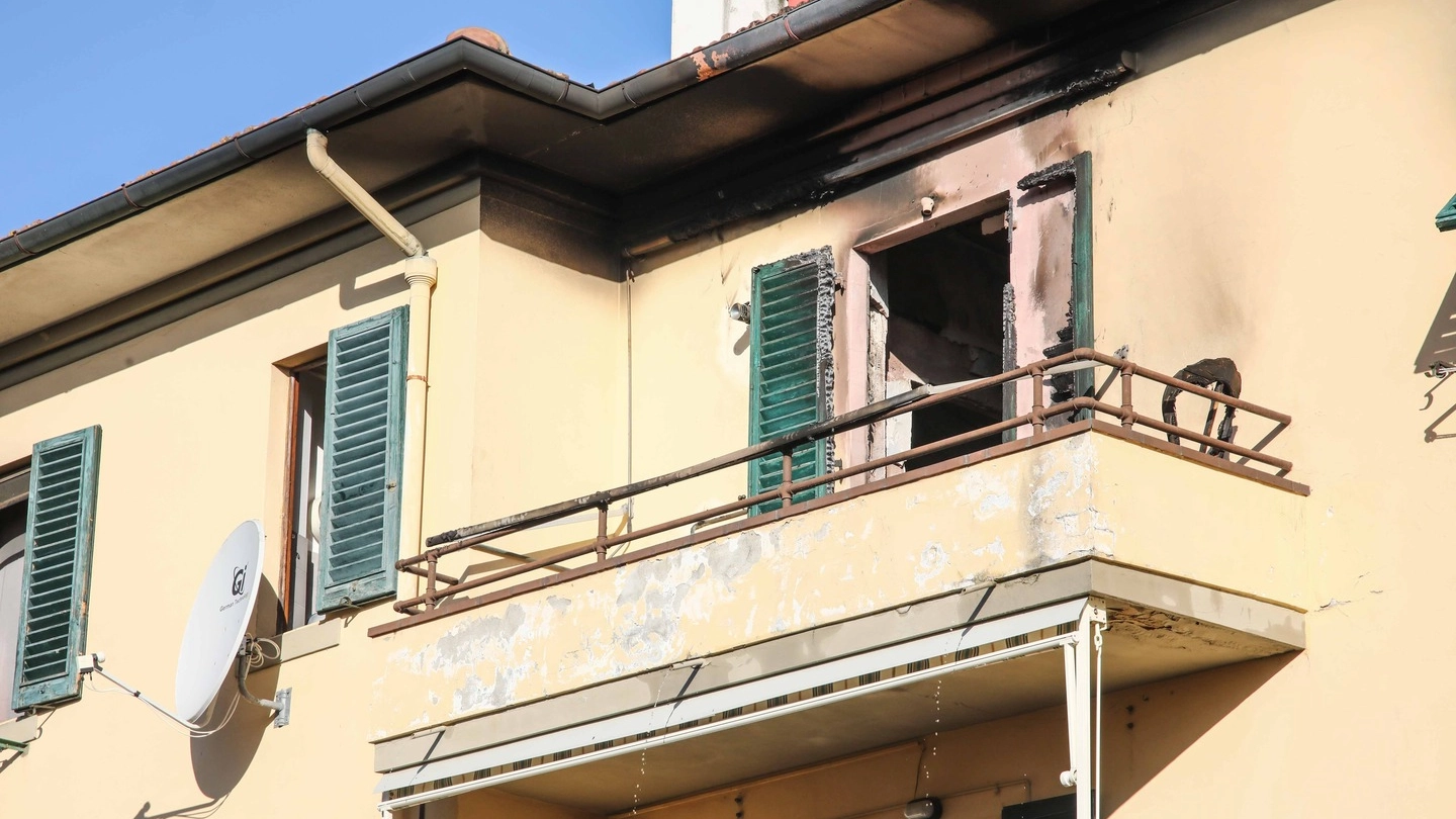 Incendio in una casa a Montaione