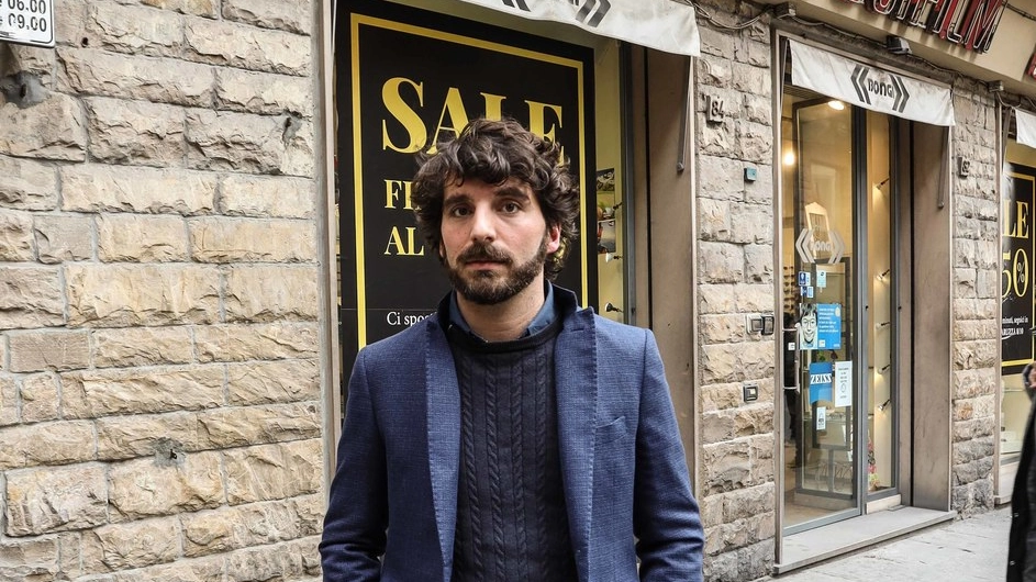 Arturo Moretti gestisce il negozio assieme alla madre Elisabetta Bongi