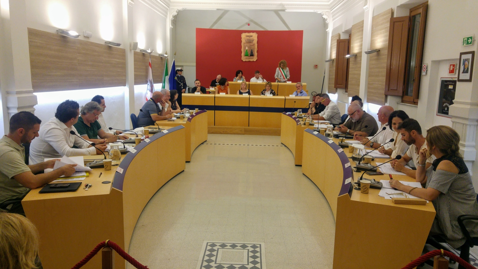 Il consiglio comunale di Monsummano Terme