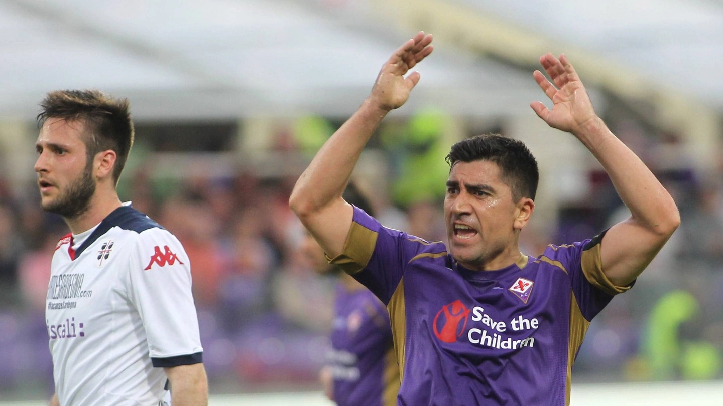 Fiorentina-Cagliari: Pizarro (foto Germogli)