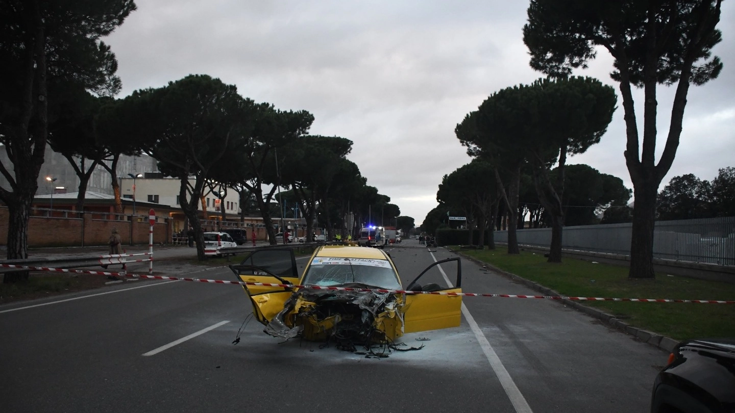Incidente mortale a Massa (foto Nizza)