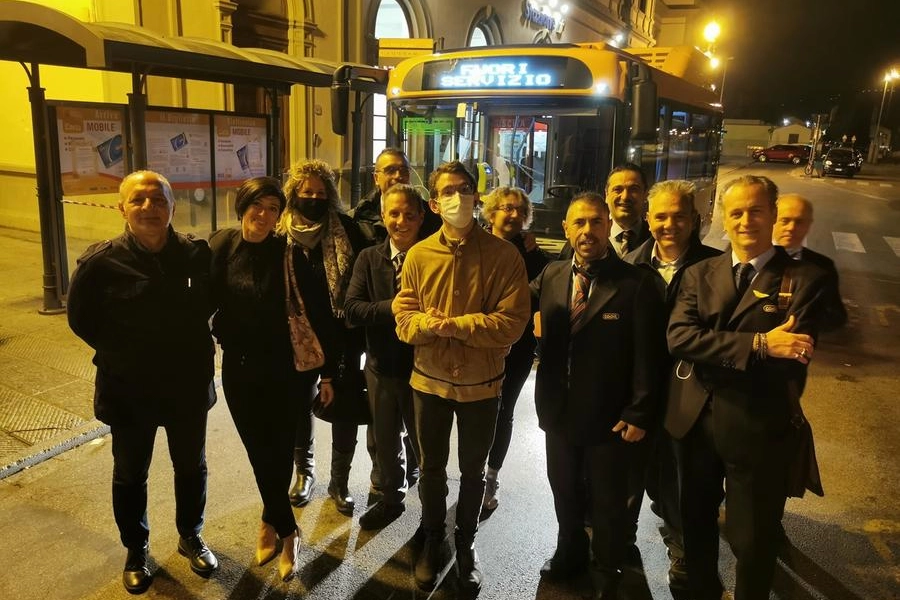 Pistoia, gruppo di lavoratori Copit all'ultima corsa con il vecchio marchio