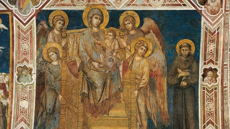 Cinquant'anni fa l'ultimo intervento sulla "Madonna in trono col bambino, angeli e San Francesco"