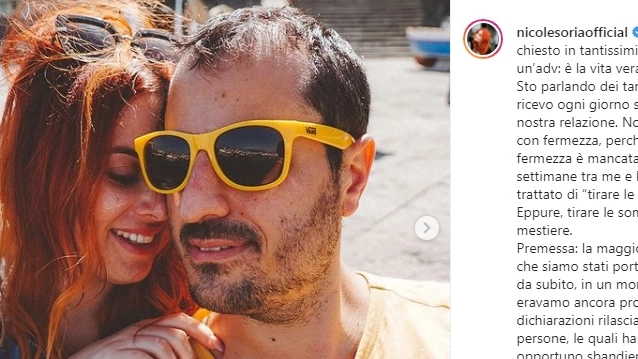 Nicole Soria e Marco Rompietti (Instagram Nicole Soria)