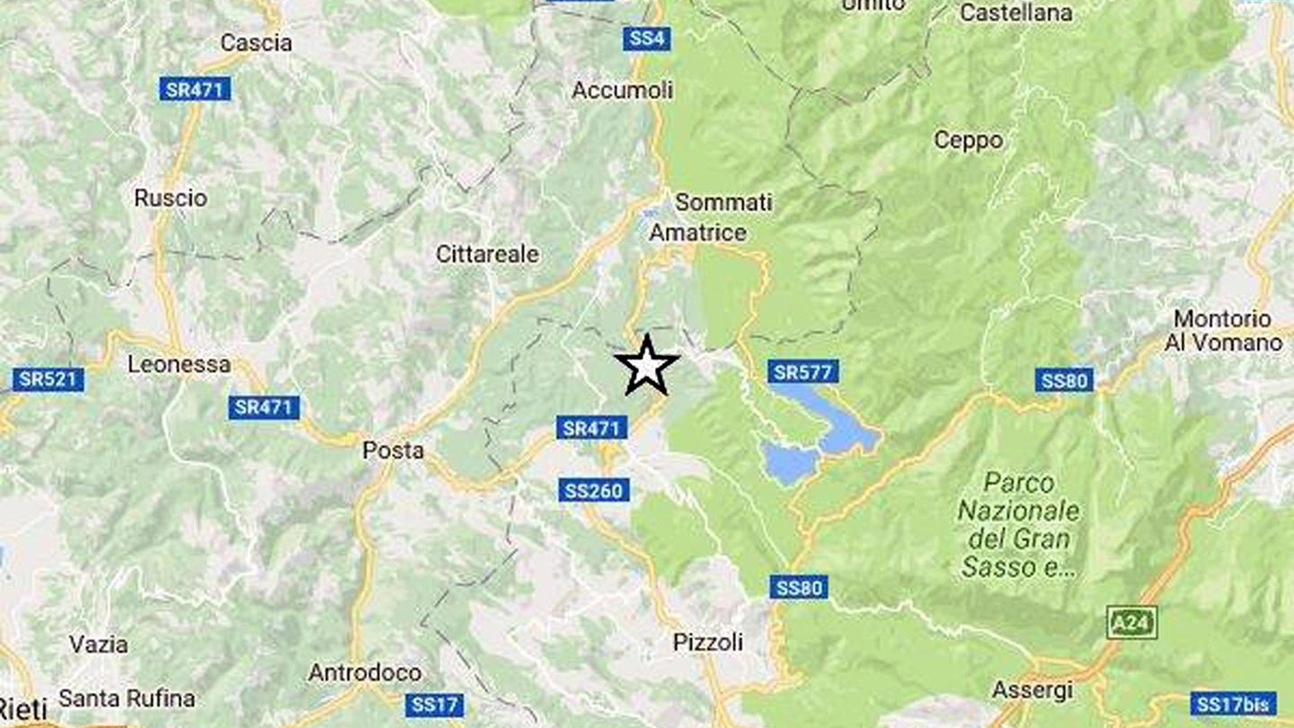 Terremoto nel Centro Italia (Ansa)