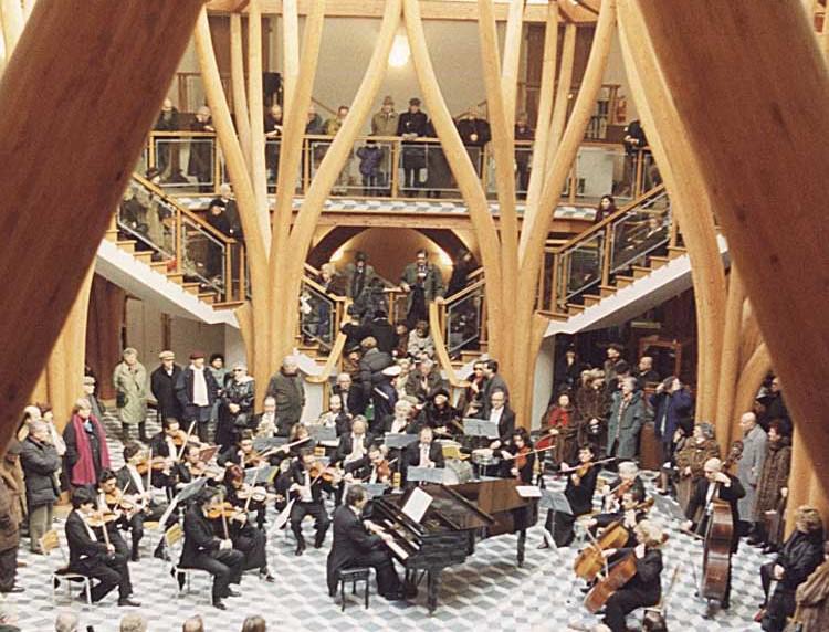 Despedida do arquiteto Portoghesi Foi a ideia da obra-prima da sala que trouxe Liberty ao Tettuccio