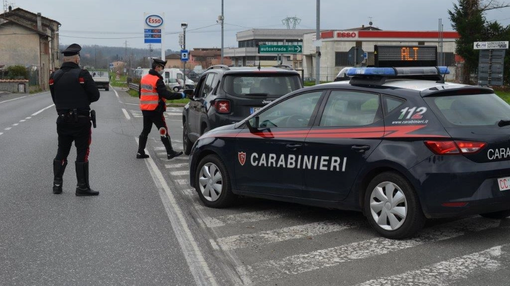 Controlli dei carabinieri (Foto Nizza)
