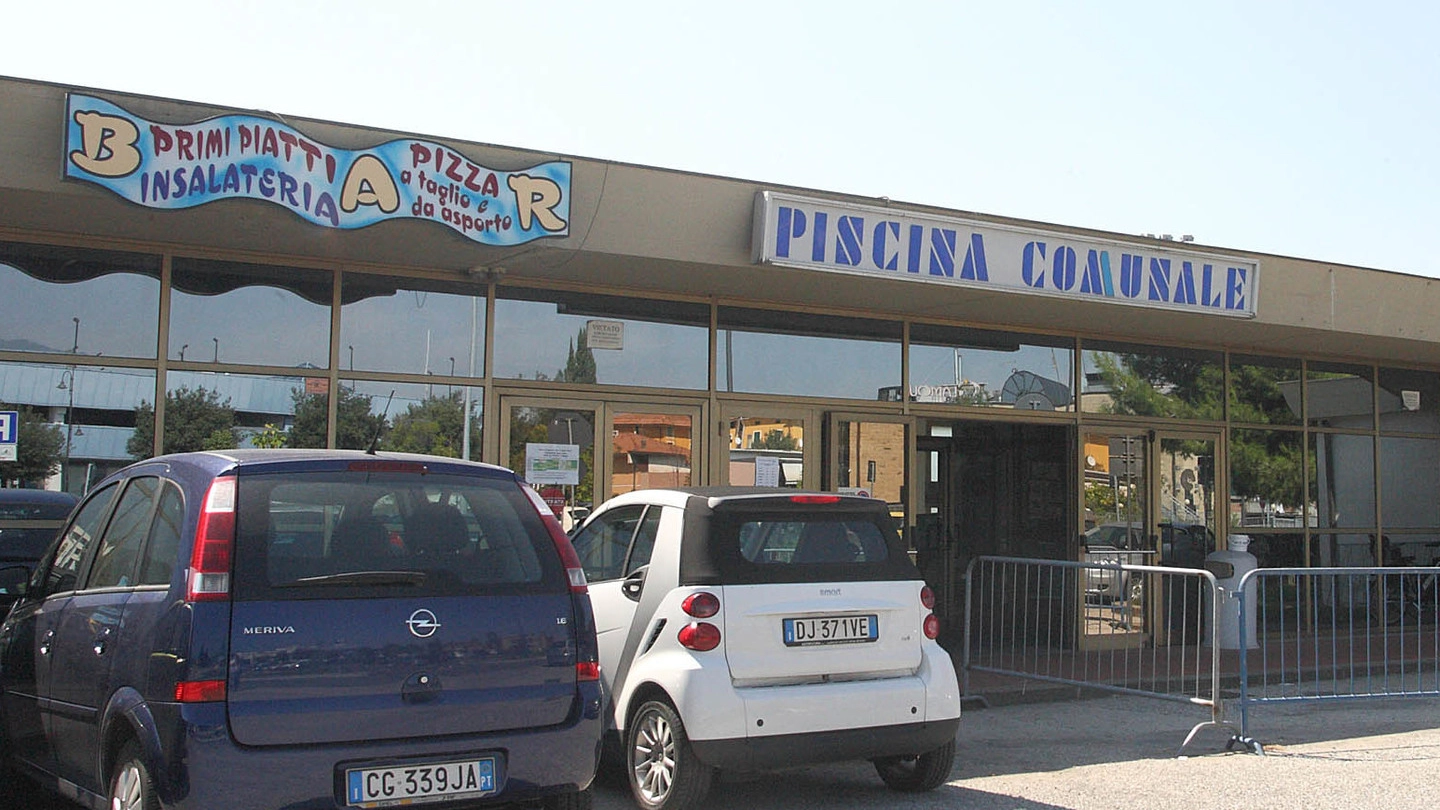La piscina comunale di Montecatini