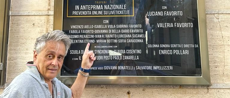 A Trapani la proiezione con il fiorentino Massimo Pieraccini, presidente del Nucleo operativo di protezione civile