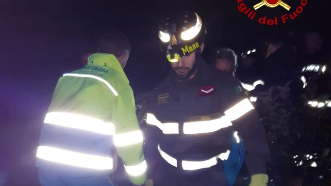 L'intervento dei vigili del fuoco L'intervento dei vigili del fuoco
