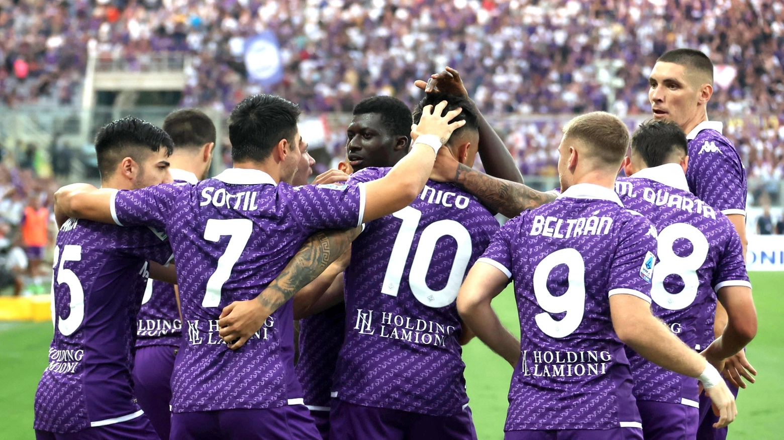 La Fiorentina ha totalizzato 17 punti in 10 giornate in questa Serie A