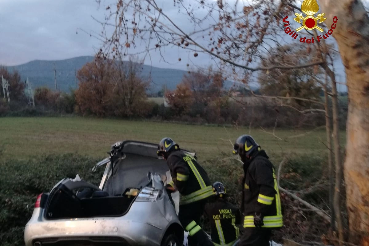 I soccorsi (foto Vigili del fuoco)