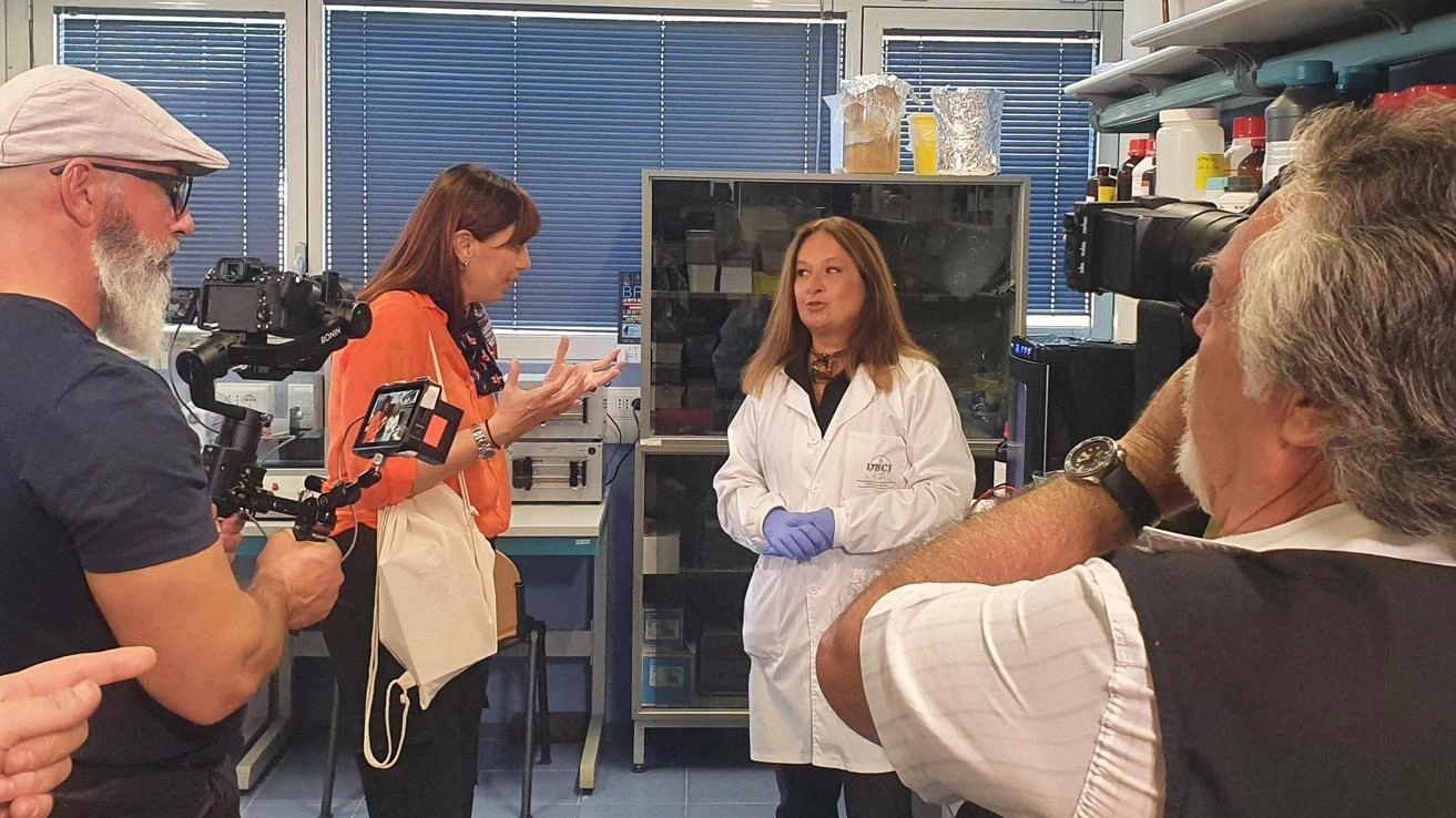 Le telecamere di Linea Verde nei laboratori di Biotecnologie Le telecamere di Linea Verde nei laboratori di Biotecnologie