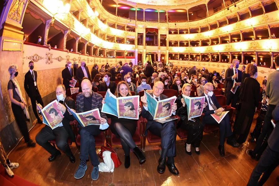 La festa di Luce! al Teatro della Pergola (New Press Photo)