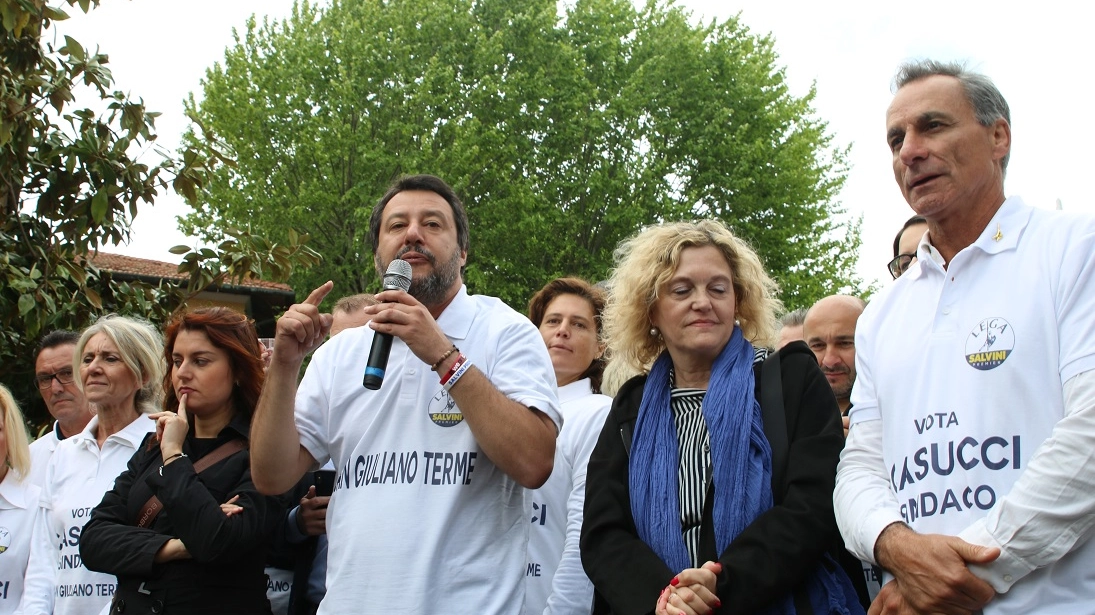 Salvini a San Giuliano Terme