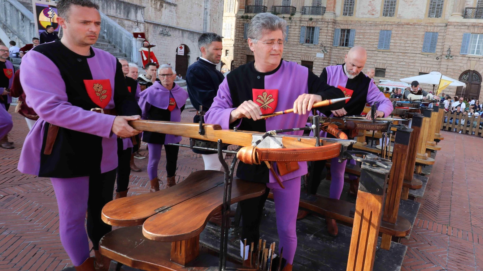 Palio della Balestra  Che emozioni  in Piazza Grande