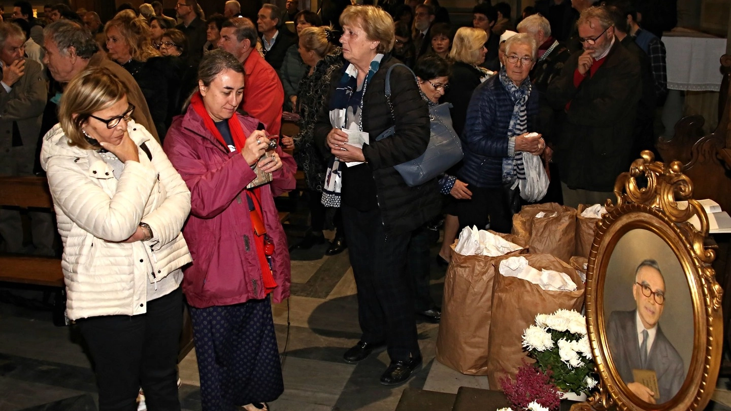 La messa in San Marco per i 40 anni dalla morte di La Pira (foto Marco Mori/NewPressphoto)