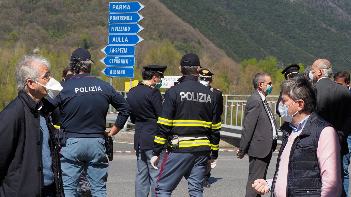 Il luogo del crollo (foto Pasquali)