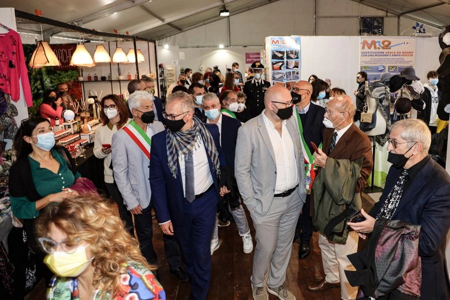 Scandicci, l'inaugurazione della Fiera (foto Germogli)