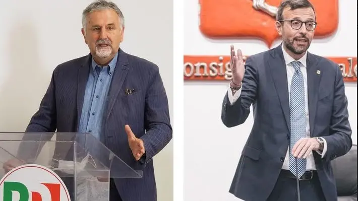 Da sinistra: Vincenzo Ceccarelli e Antonio Mazzeo Da sinistra: Vincenzo Ceccarelli e Antonio Mazzeo