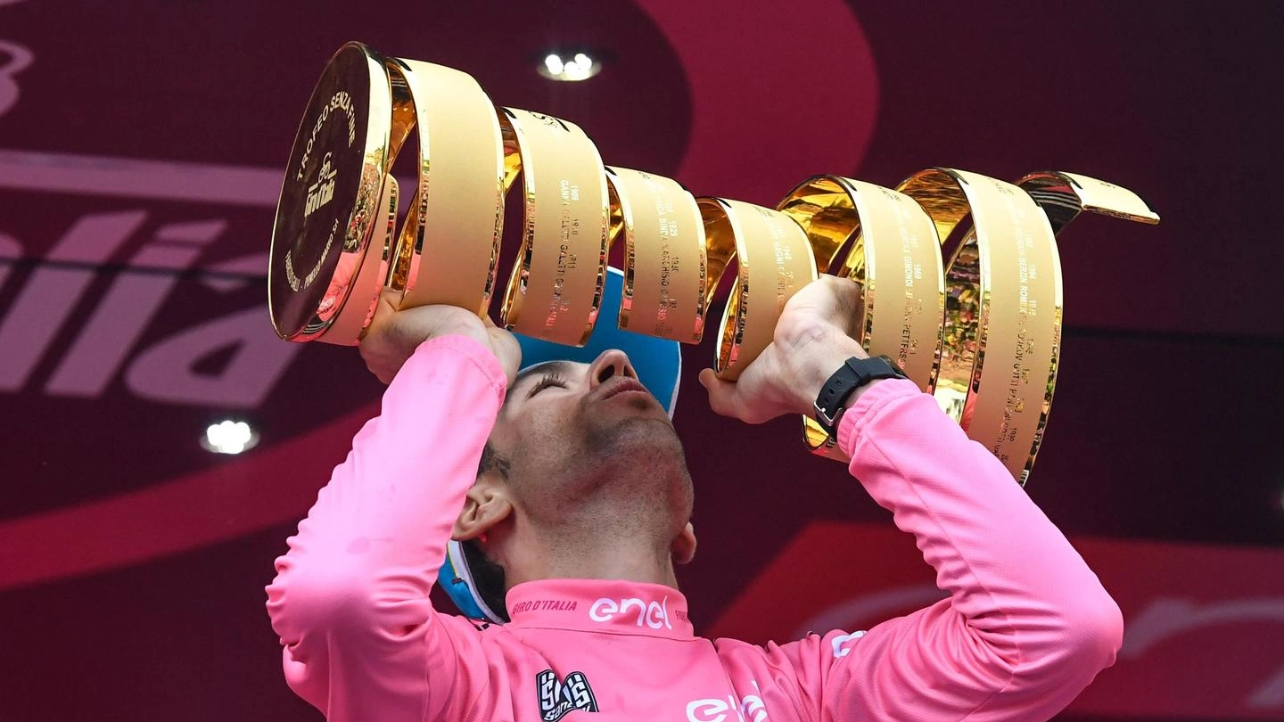 Nibali vince il Giro d'Italia (Ansa)