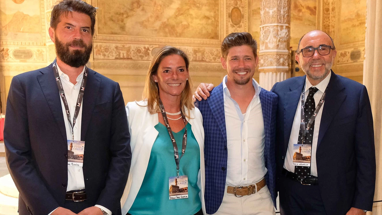 Ennio Troiano, Valeria Speroni Cardi, Casey Stoner, Antonello Biscini - Premio Internazionale Fair Play Menarini 2022