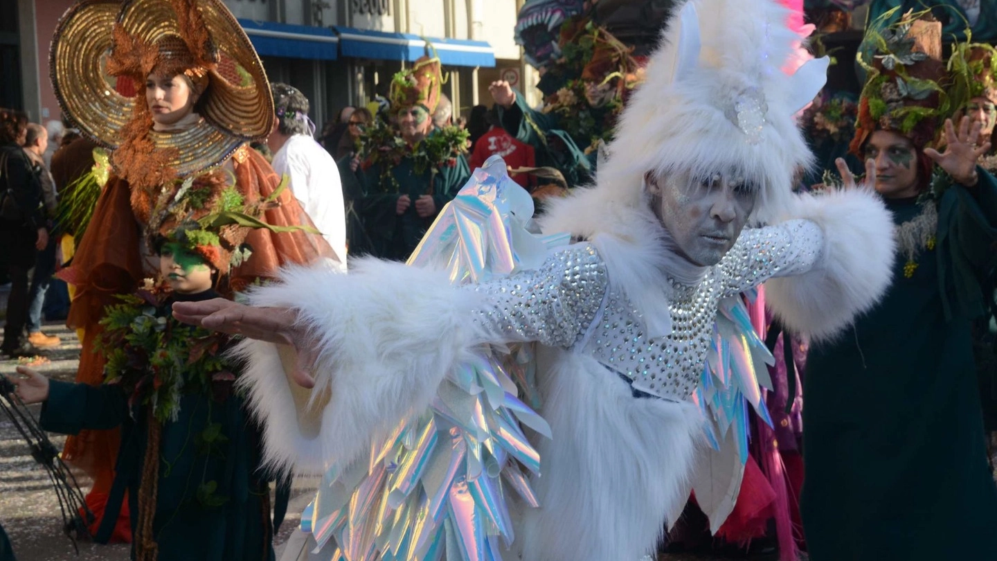 Un'immagine del Carnevale di Viareggio 2017 (Umicini)