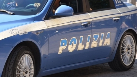 Una volante della polizia Una volante della polizia