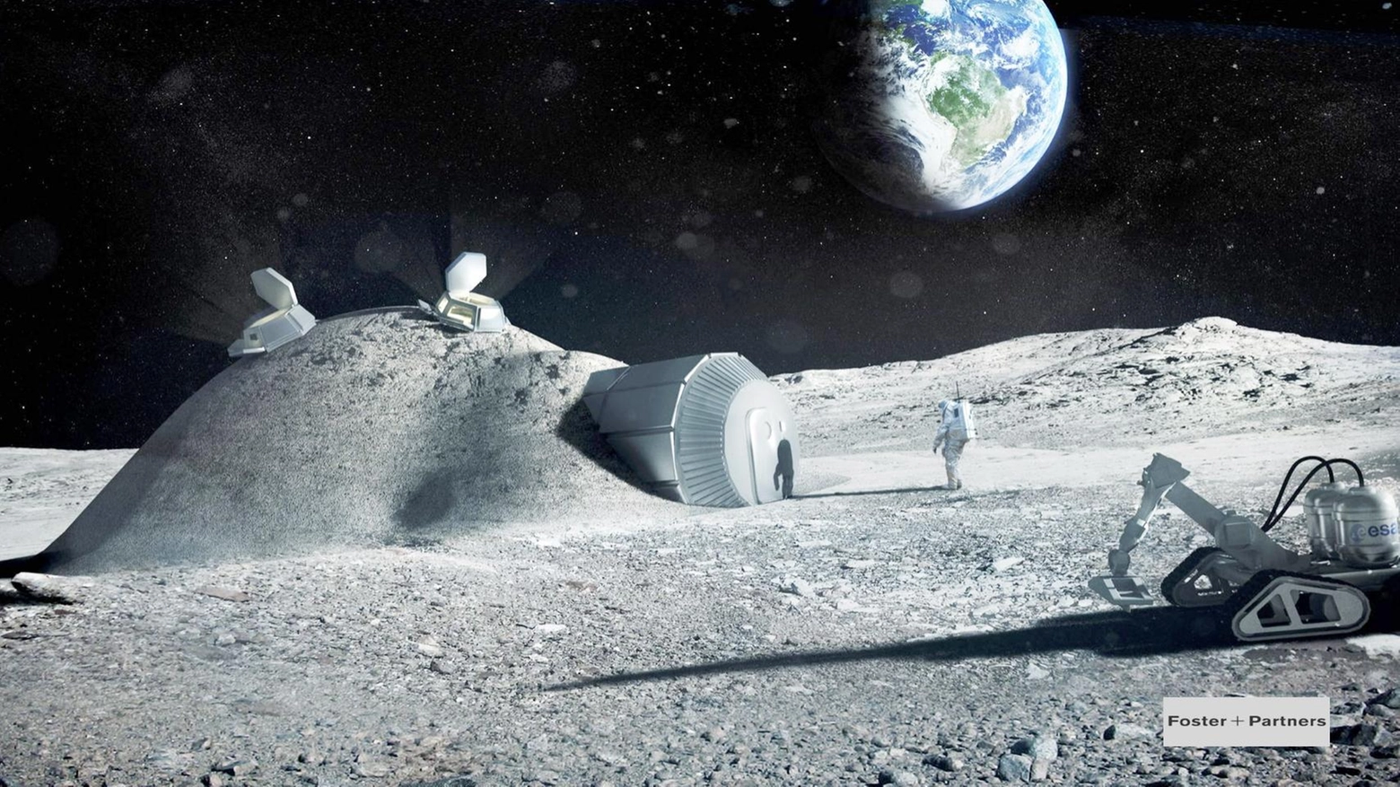 Le casette di regolite sulla Luna