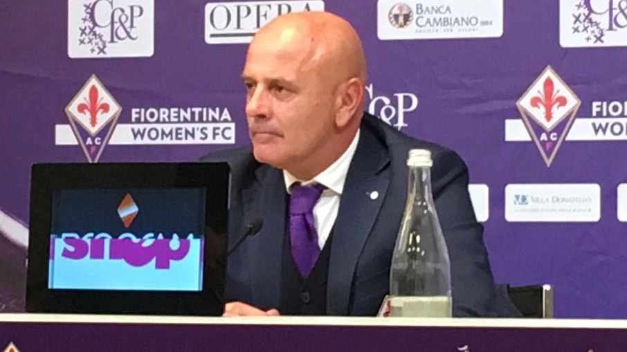 Sauro Fattori allenatore della Fiorentina Women's