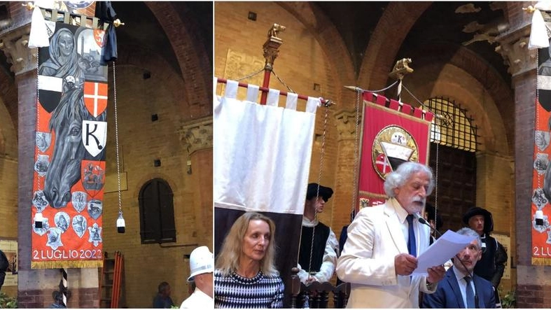 Siena, oa presentazione con il primo cittadino De Mossi visibilmente commosso: "Il Palio non può finire mai"