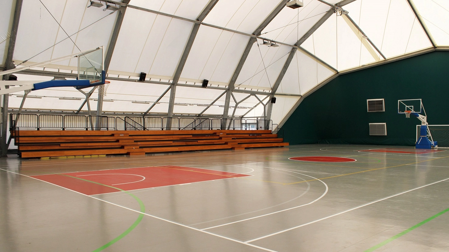 Una delle strutture di  "my sporting campus" a San Donnino