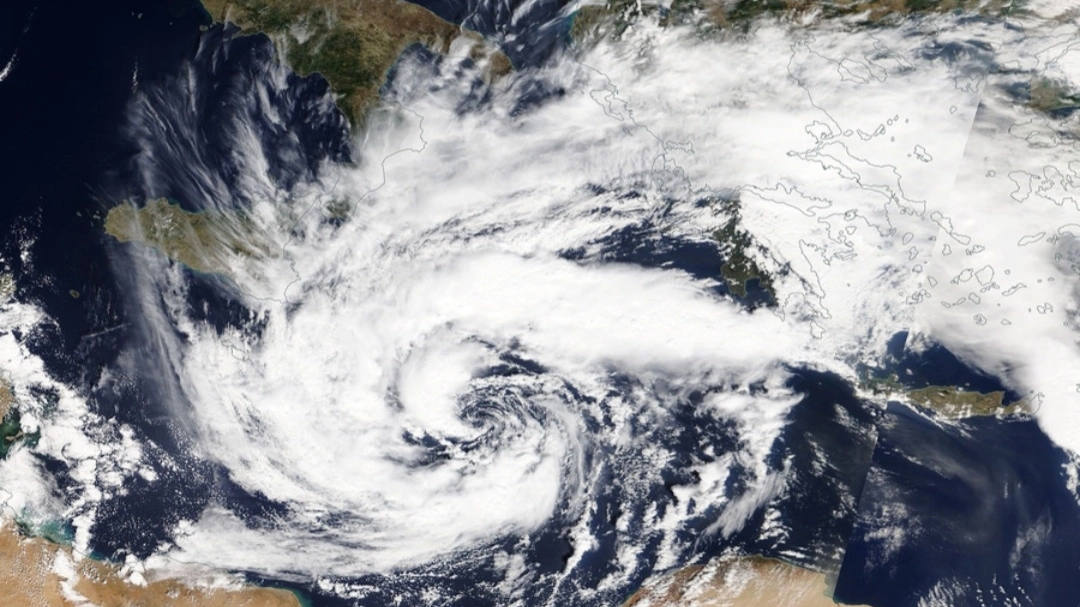 Vortice (foto Ansa) 