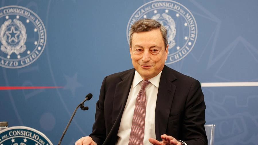 Il premier Mario Draghi potrebbe avere un futuro in politica