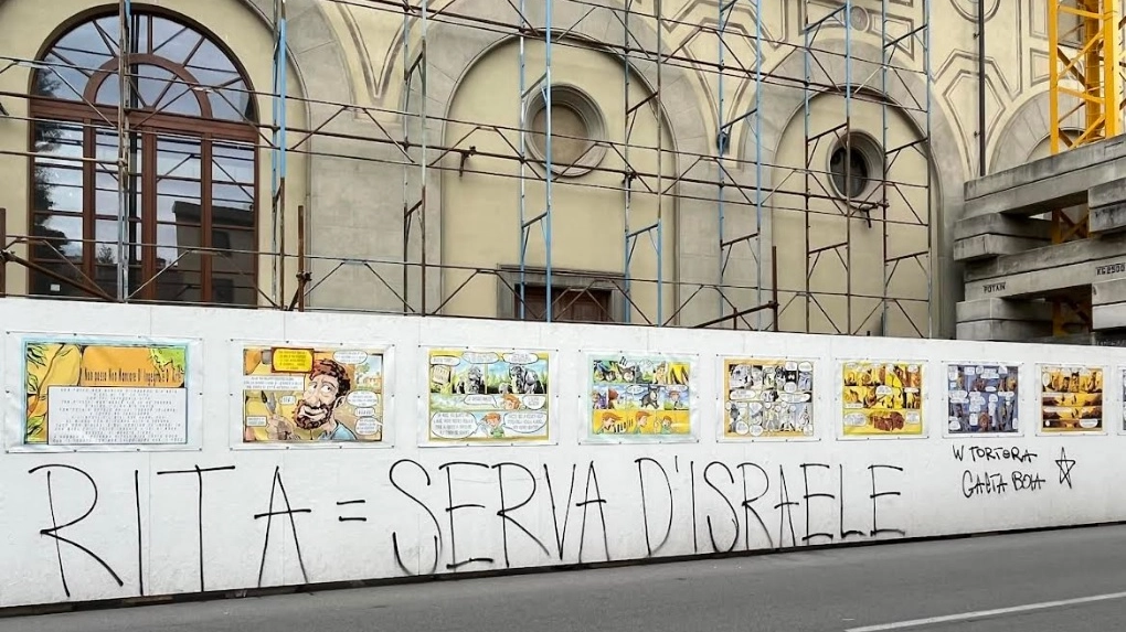 La scritta antisemita contro la preside del Michelangiolo a Firenze