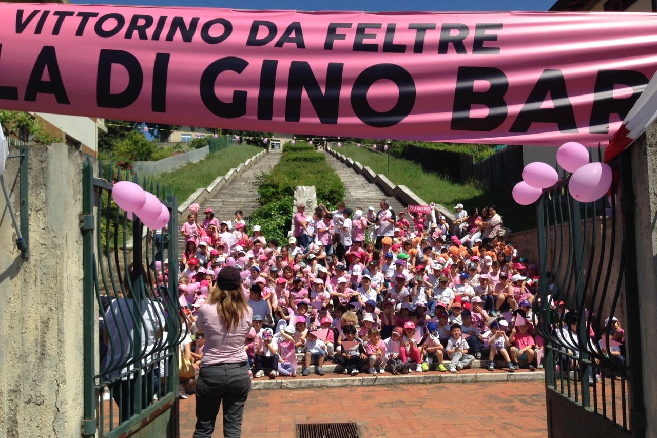 I bambini aspettano il Giro a Ponte a Ema
