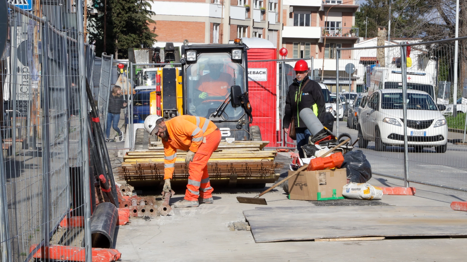 Un cantiere (foto di repertorio)