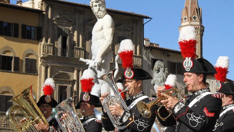 La Fanfara dei Carabinieri di Firenze in concerto ad Anghiari