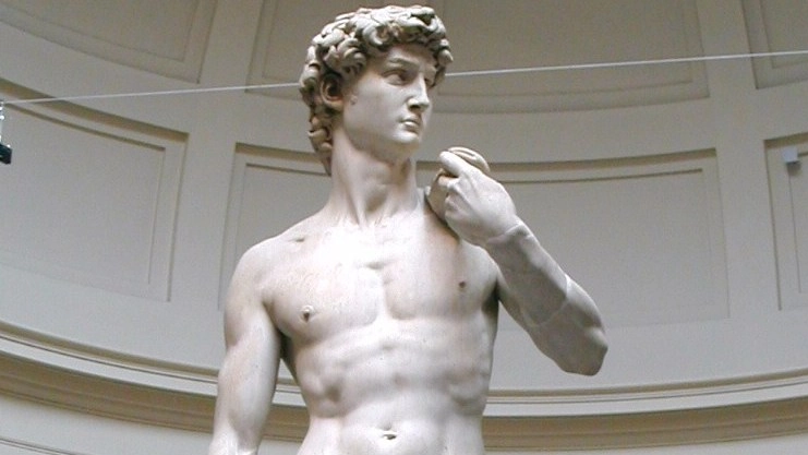 La scultura riprodurrà fedelmente il capolavoro cinquecentesco del David di Michelangelo
