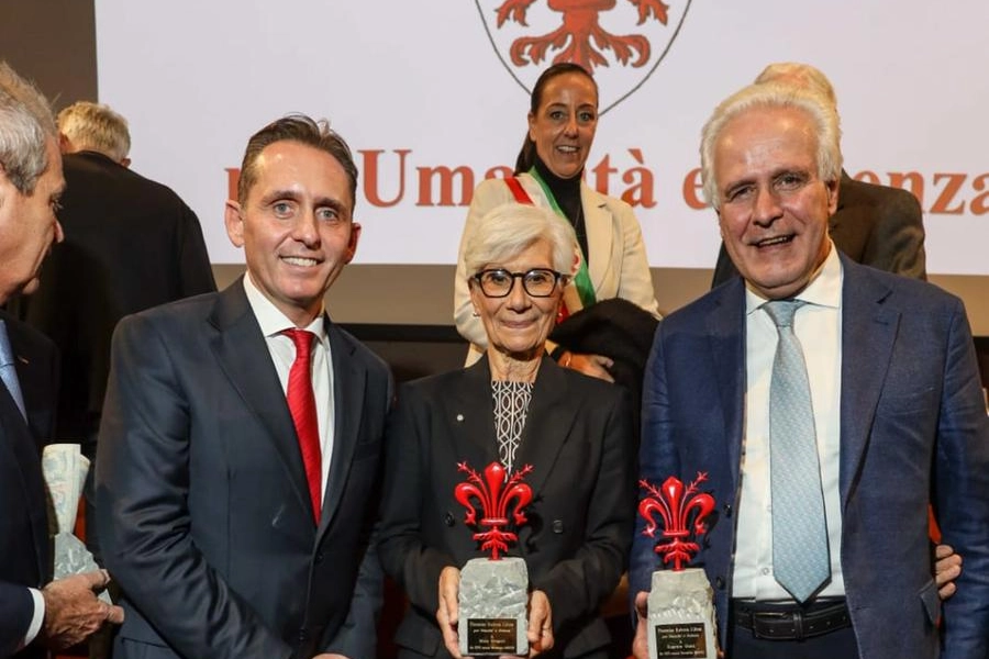 Marco Duvina, Silvana Sciarra, Eugenio Giani 